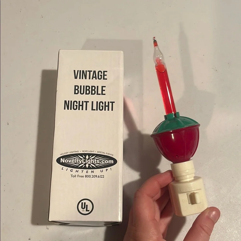 Vintage Bubble Night Light